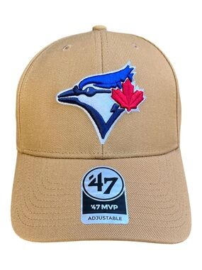 New ‘47 MVP Tan Baseball Cap Toronto Blue Jays MLB